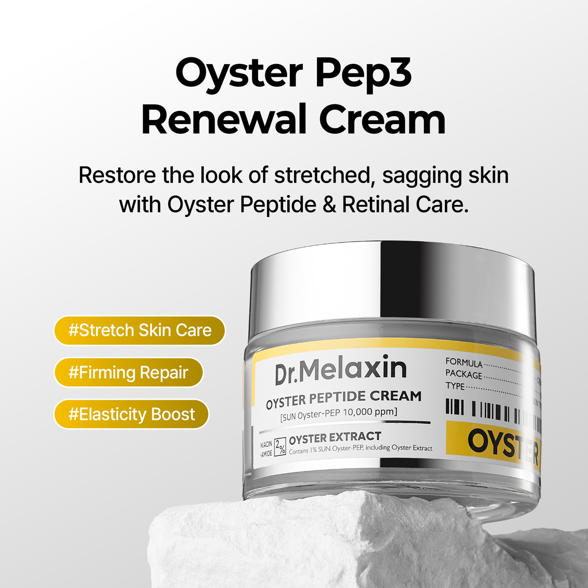 Oyster Pep-3 Renewal Serum & Cream Duo - Dr.Melaxin.us