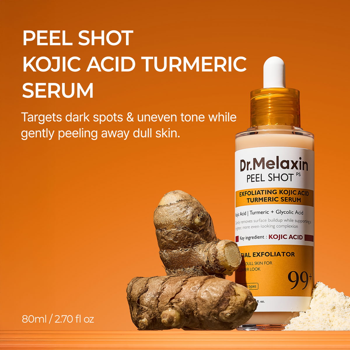 Peel Shot Kojic Acid Turmeric Duo - Dr.Melaxin.us