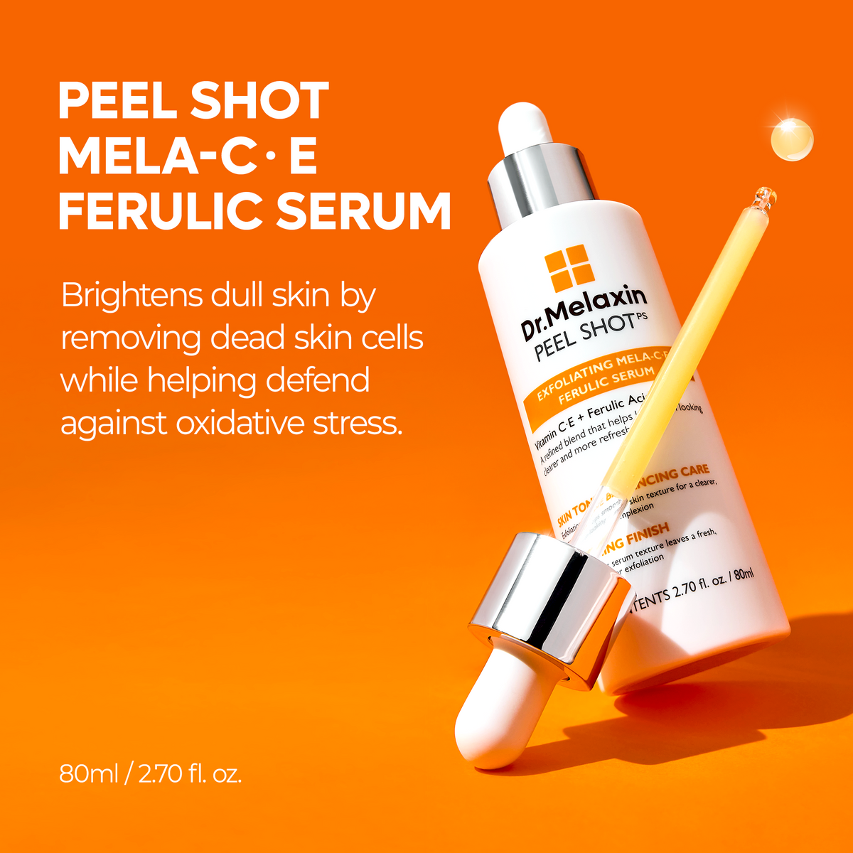 Peel Shot Exfoliating MELA-C·E Ferulic Serum - Dr.Melaxin.us