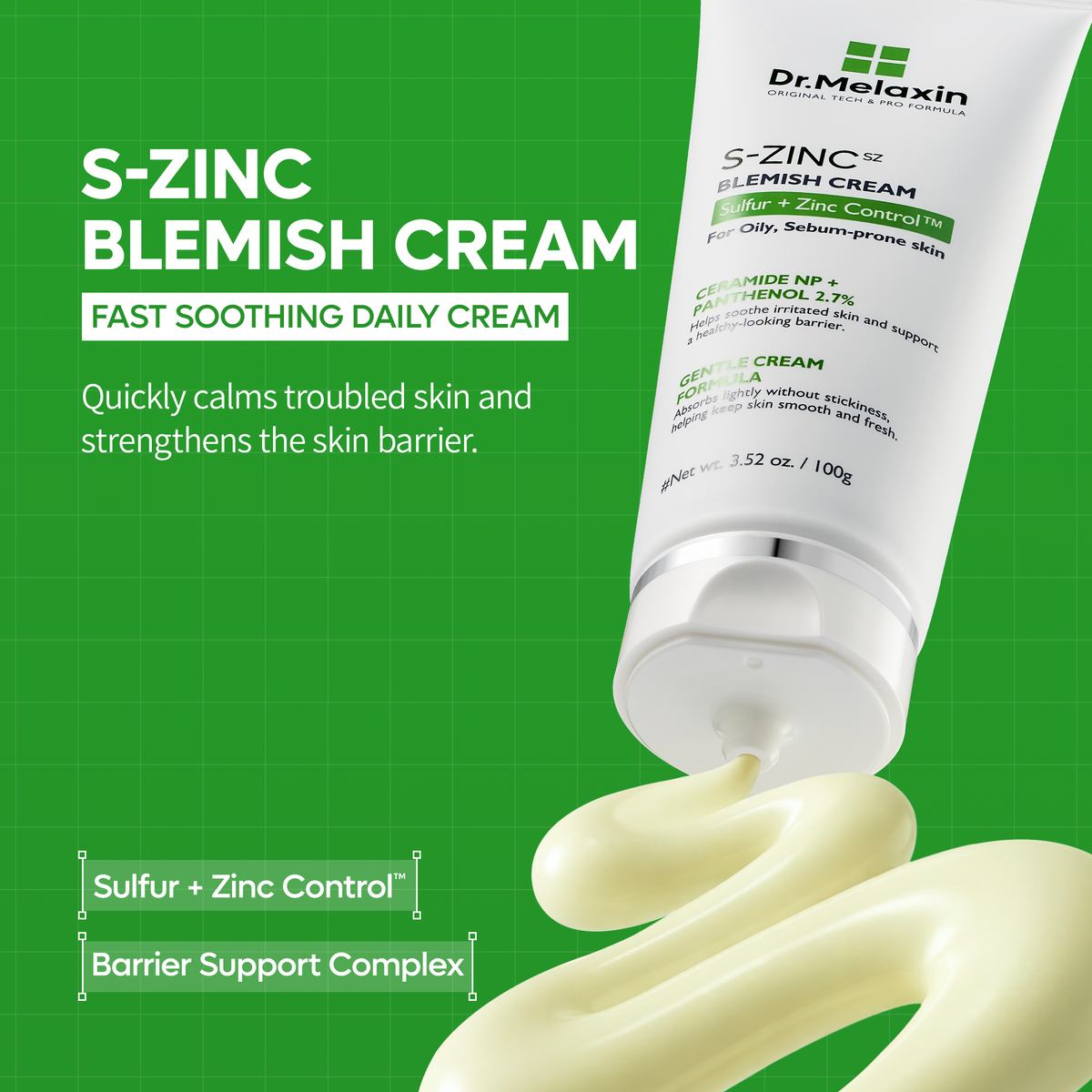 S-ZINC Blemish Cream - Dr.Melaxin.us