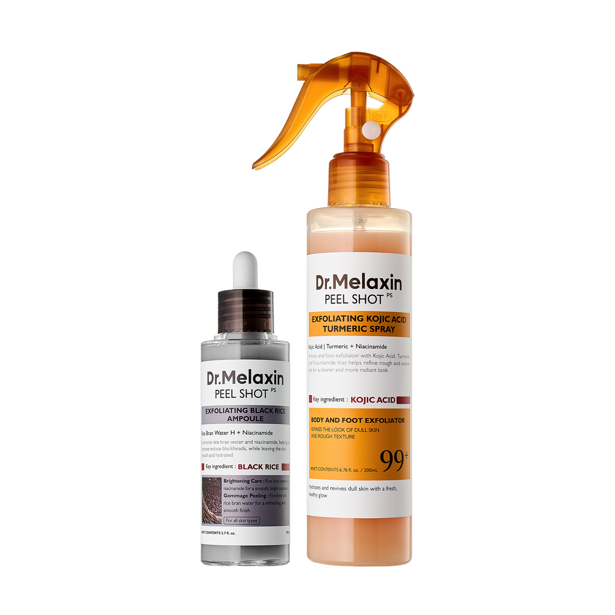 Body & Face Peel Shot Duo - Dr.Melaxin.us