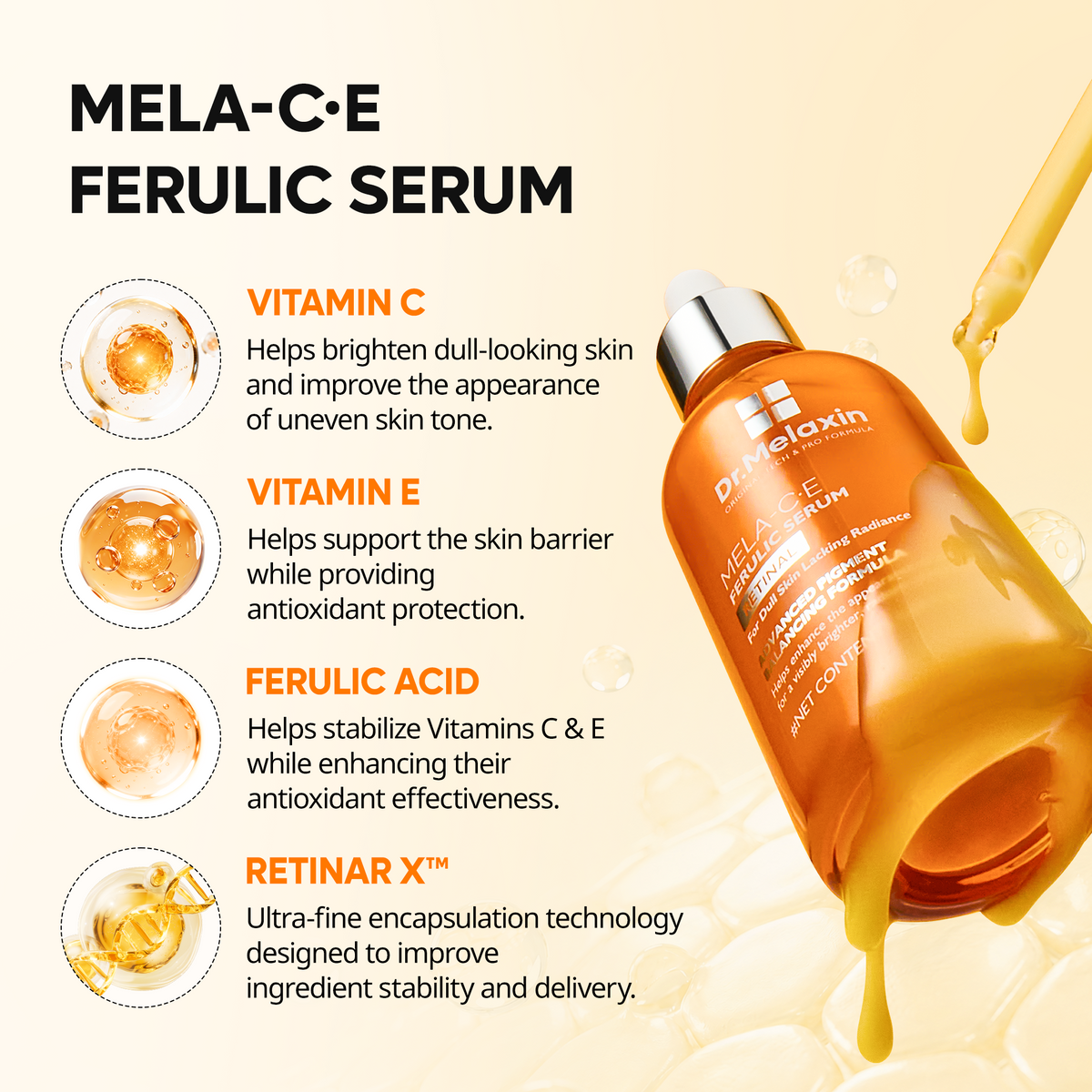 Mela-C·E Ferulic Serum - Dr.Melaxin.us