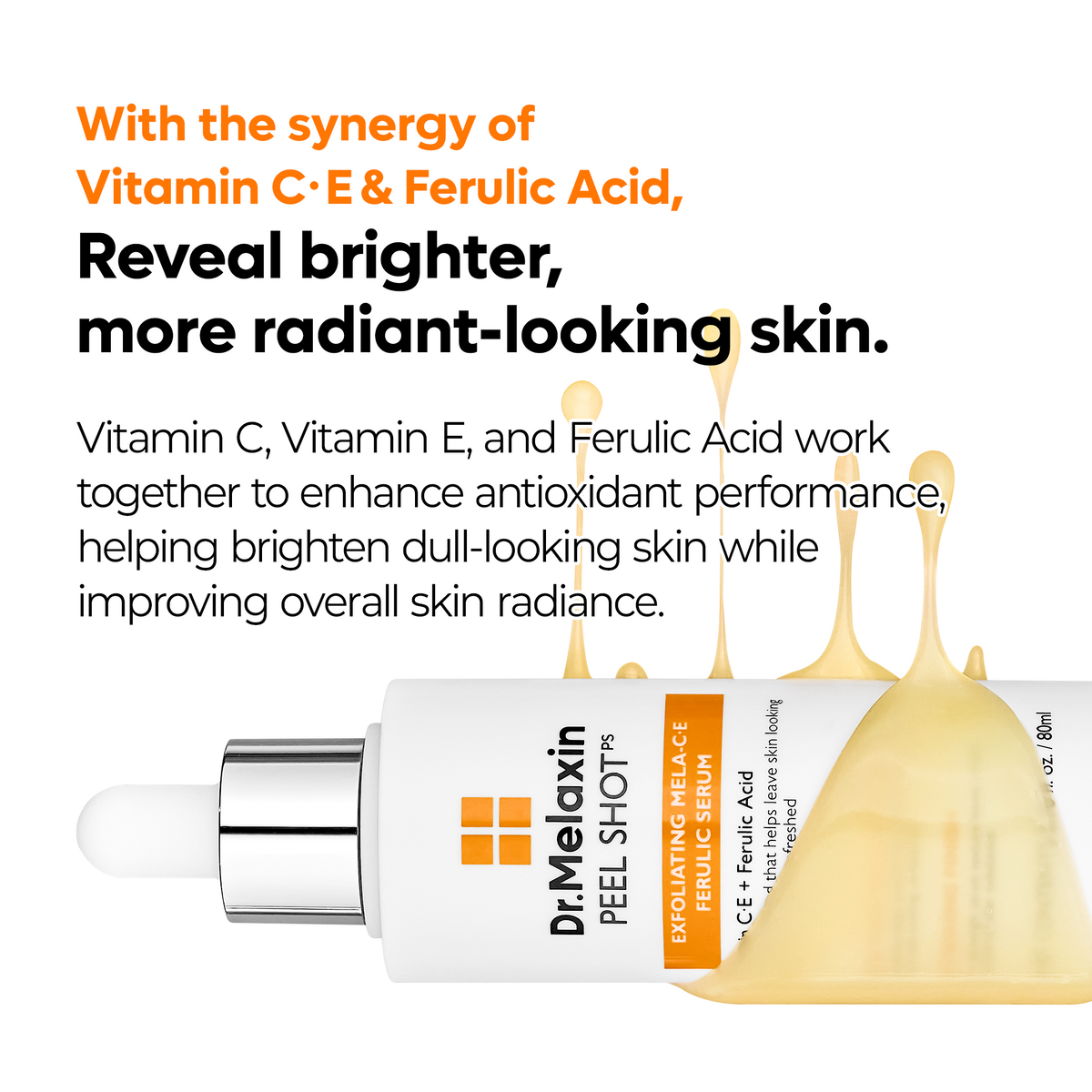 Peel Shot Exfoliating MELA-C·E Ferulic Serum - Dr.Melaxin.us