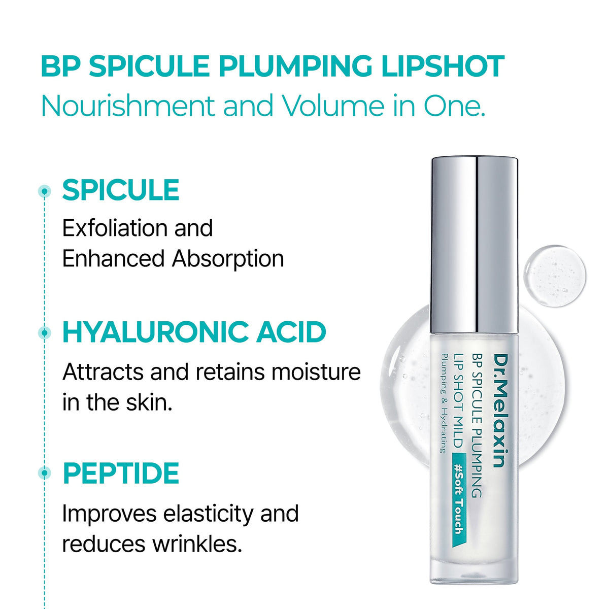 BP Spicule Plumping & Hydrating LIP Shot | Maxi - Dr.Melaxin.us