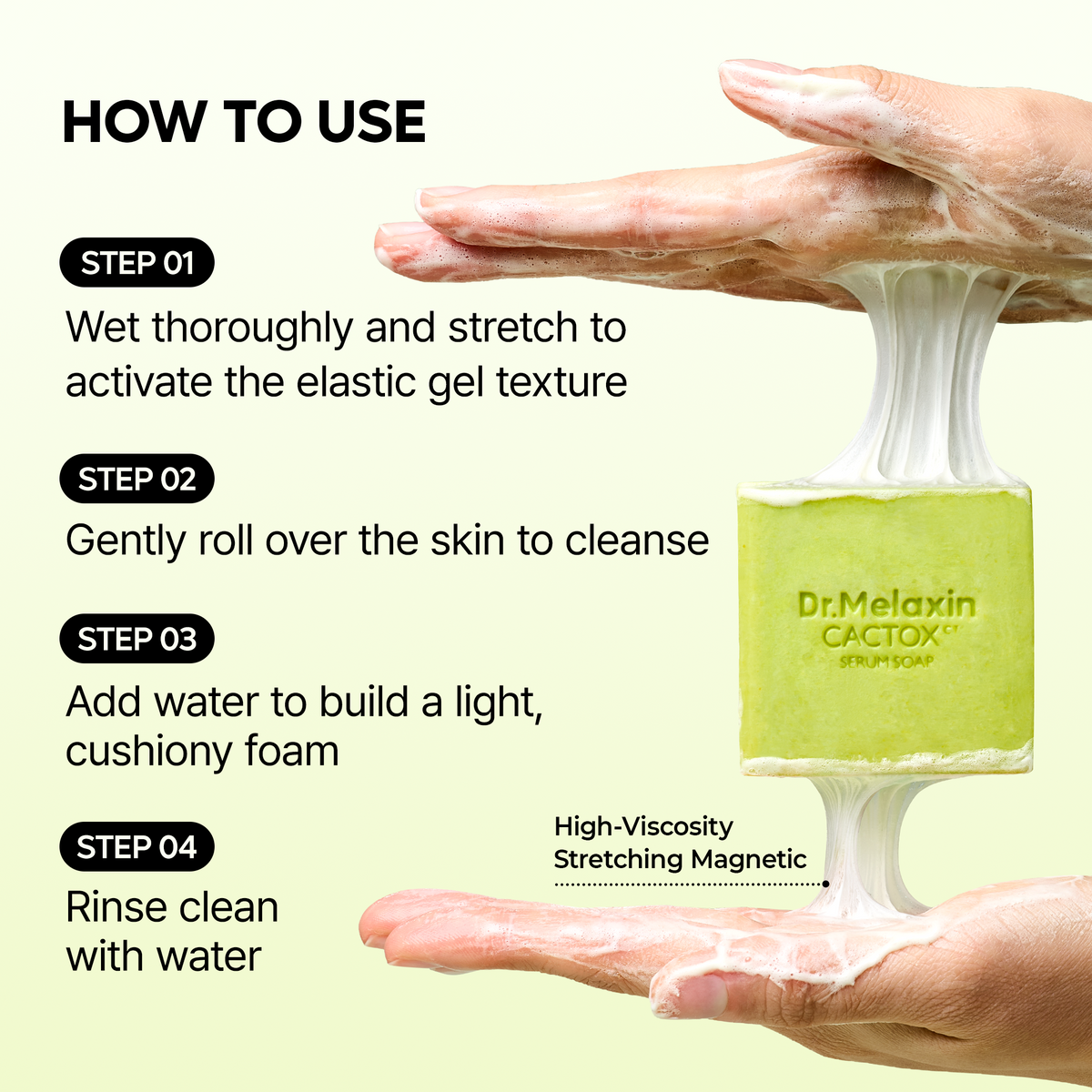 Cactox Pore Relief Serum Soap - Dr.Melaxin.us