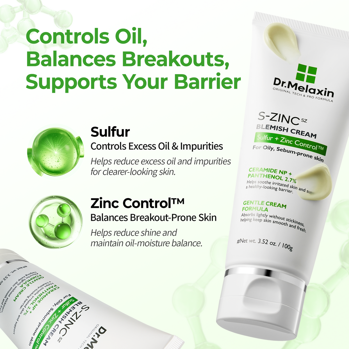 S-ZINC Blemish Cream - Dr.Melaxin.us