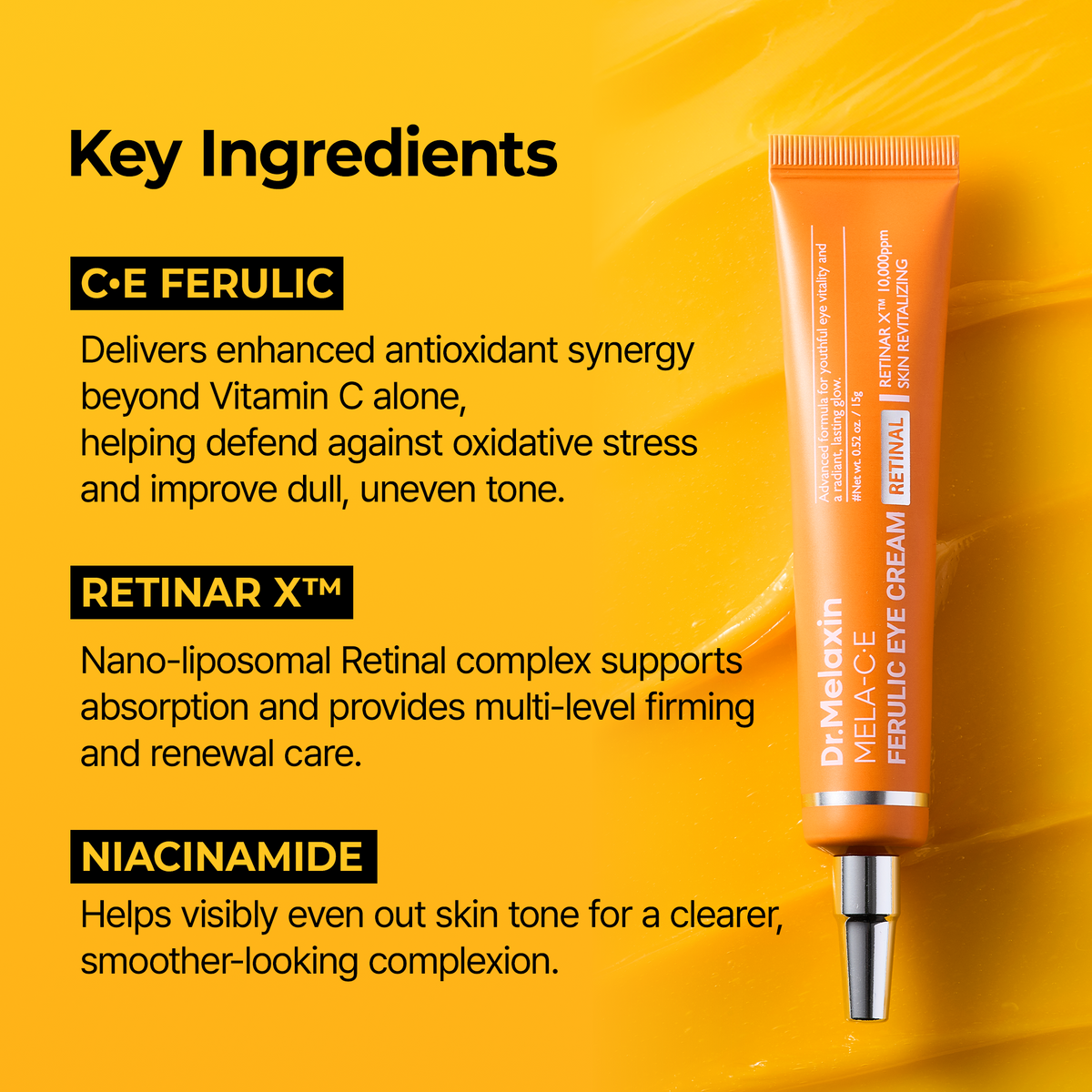 MELA-C·E Ferulic Eye Cream - Dr.Melaxin.us