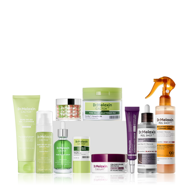 [Dr.Melaxin Exclusive] Pore-Refining & Volumizing Reset 10-Step Set - Dr.Melaxin.us