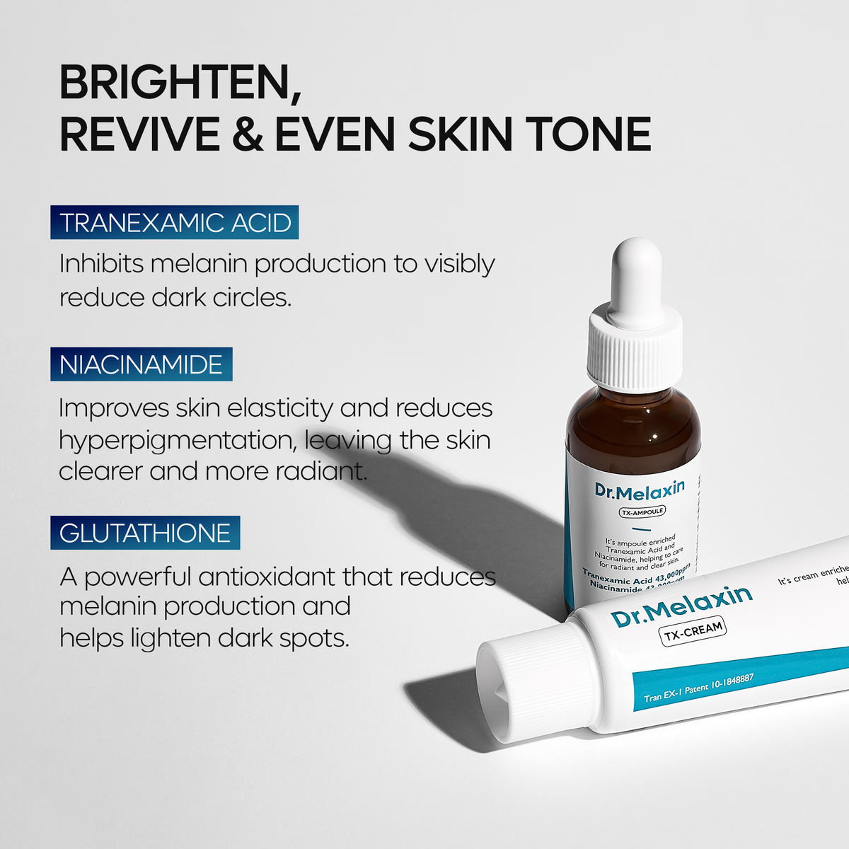 TX Tranexamic Acid Dark Spot Care Line - Dr.Melaxin.us