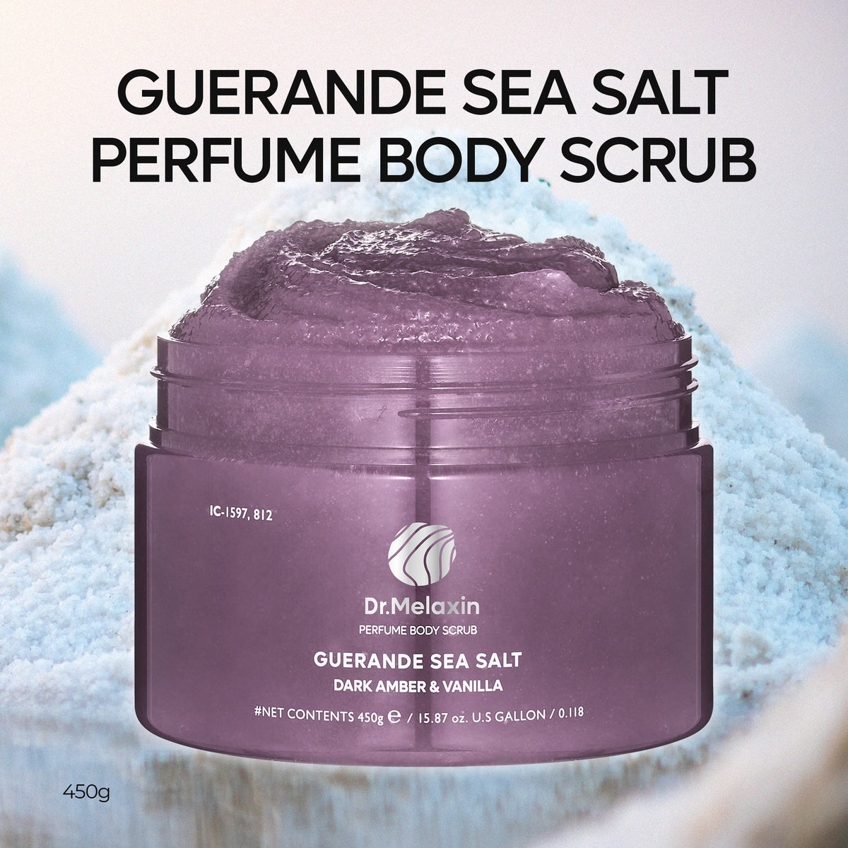Guerande Sea Salt Perfume Body Scrub 2 types - Dr.Melaxin.us