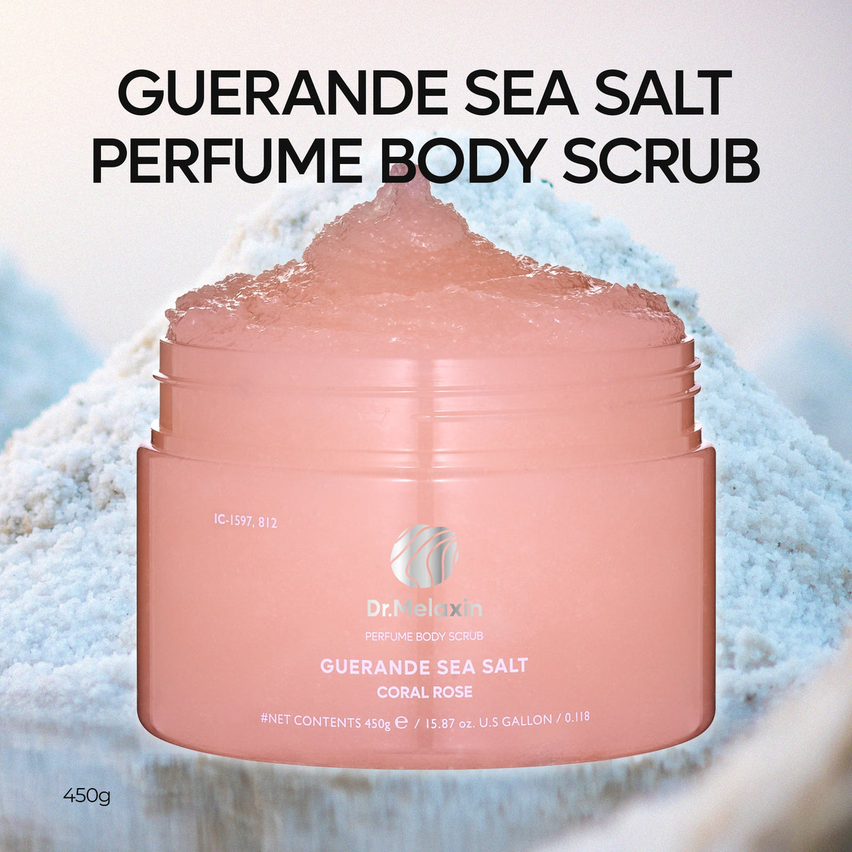 Guerande Sea Salt Perfume Body Scrub 2 types - Dr.Melaxin.us