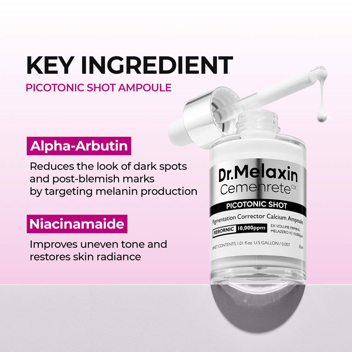 Picotonic Shot Pigmentation Ampoule - Dr.Melaxin.us