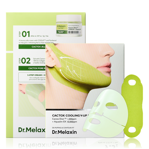 Cactox De-Puffing Pore Tox Mask Set - Dr.Melaxin.us