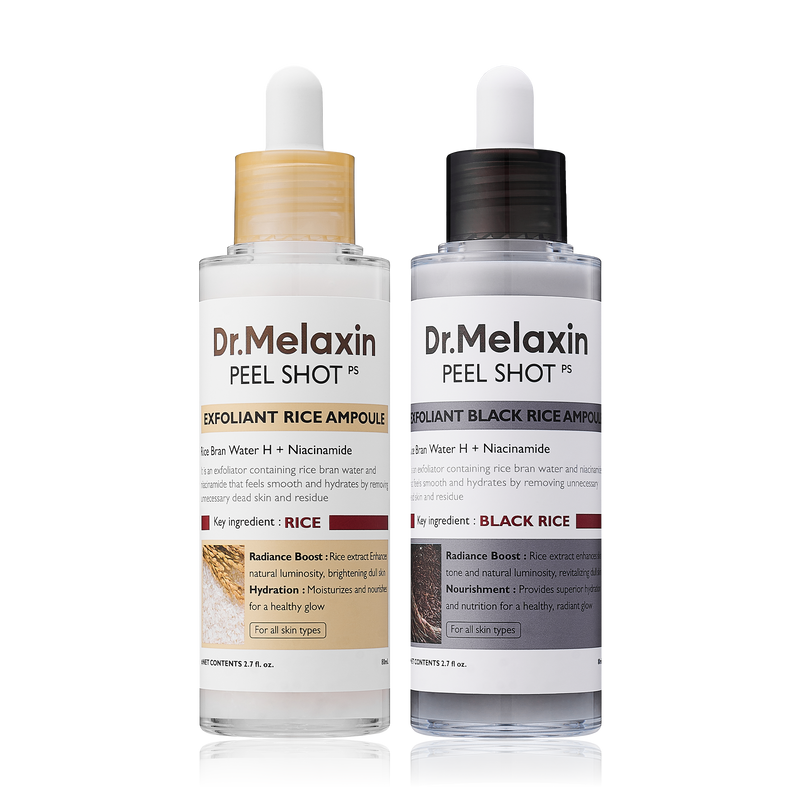 Peel Shot Rice Ampoule Duo - Dr.Melaxin.us