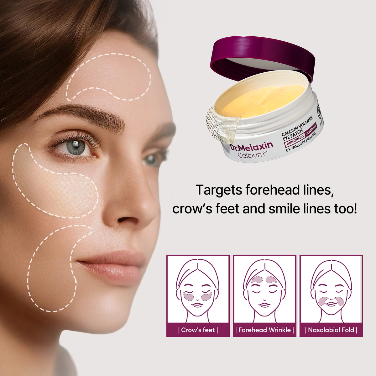 Calcium Bonding Eye & Face Intensive Care Trio - Dr.Melaxin.us