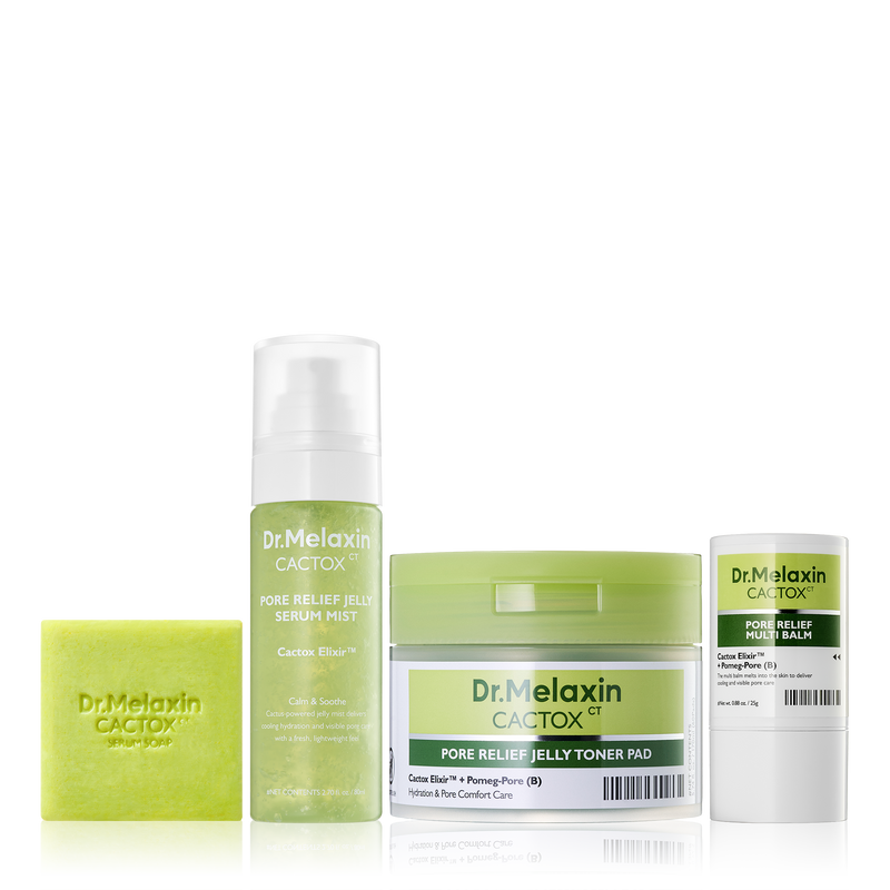 Cactox Deep Cleansing & Pore Care 4-Step Set - Dr.Melaxin.us