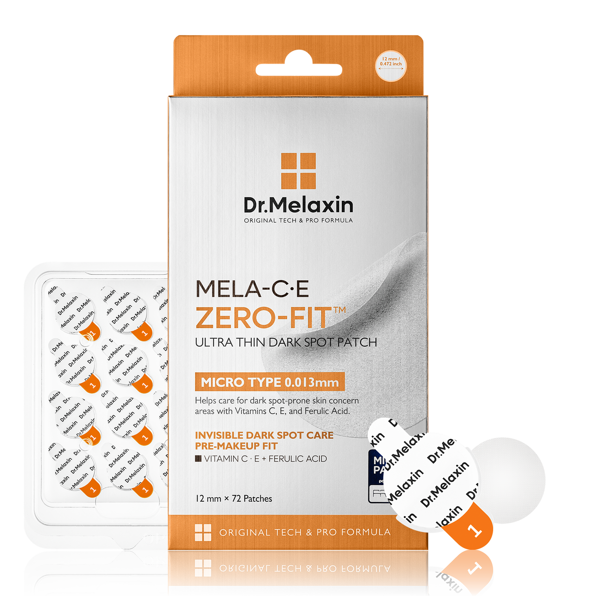 MELA-C·E ZERO FIT Ultra Thin Dark Spot Patch - Dr.Melaxin.us