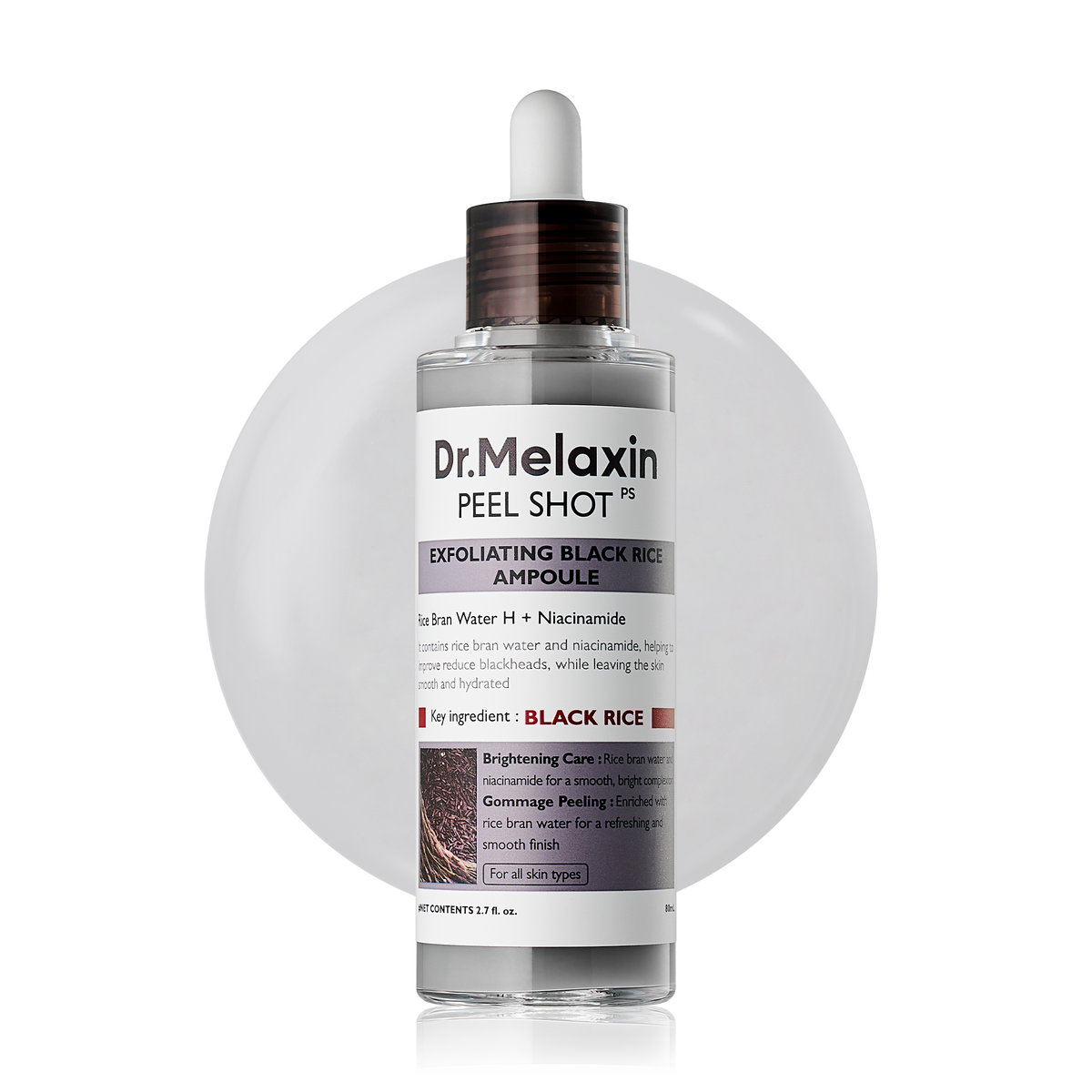 Peel Shot Glow Black Rice Ampoule - Dr.Melaxin.us