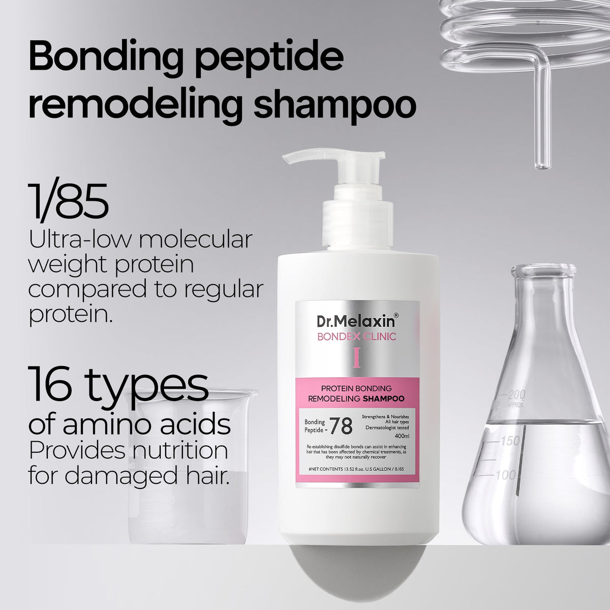 Bondex Hair Clinic Shampoo 400ml - Dr.Melaxin.us