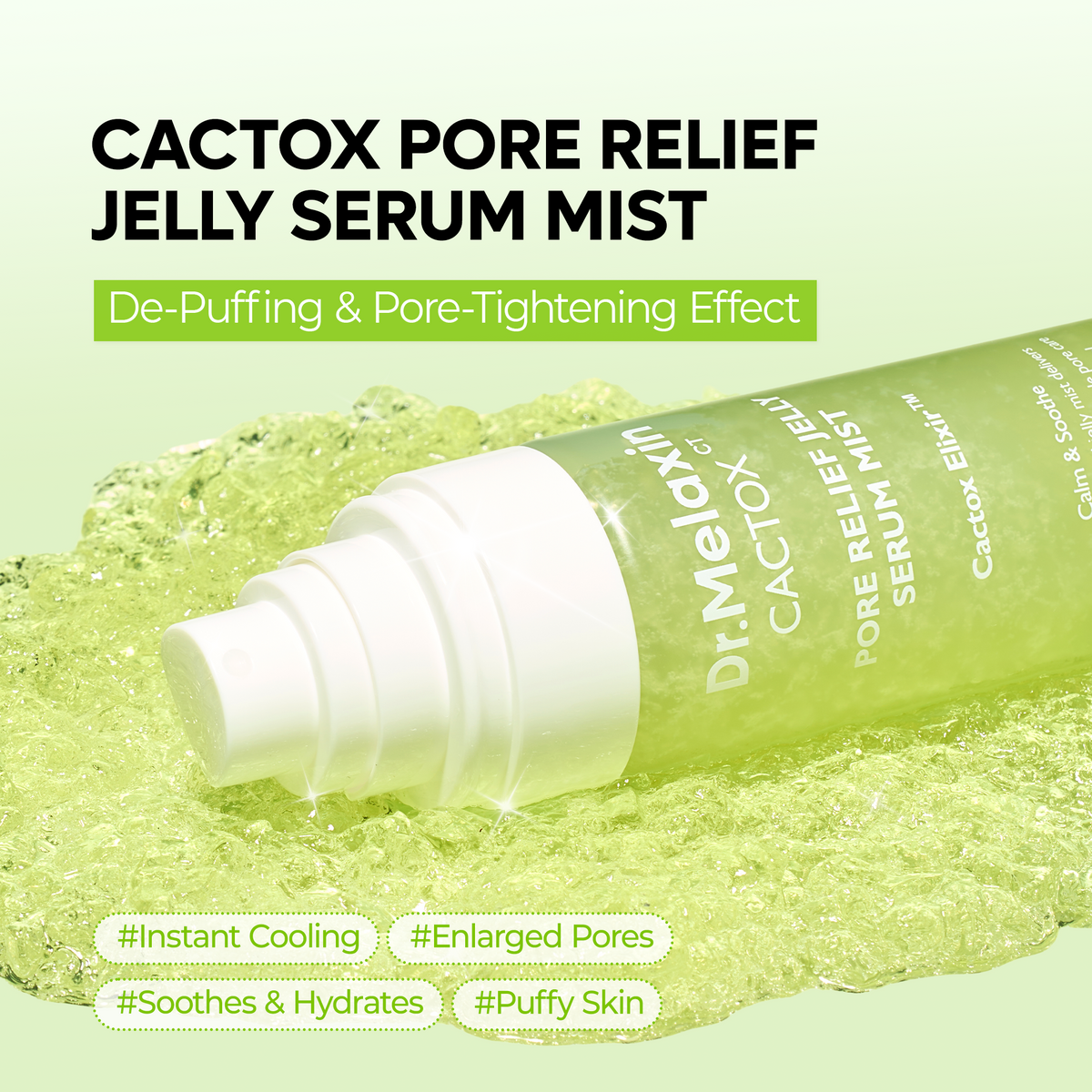 Cactox Pore Relief Jelly Serum Mist - Dr.Melaxin.us