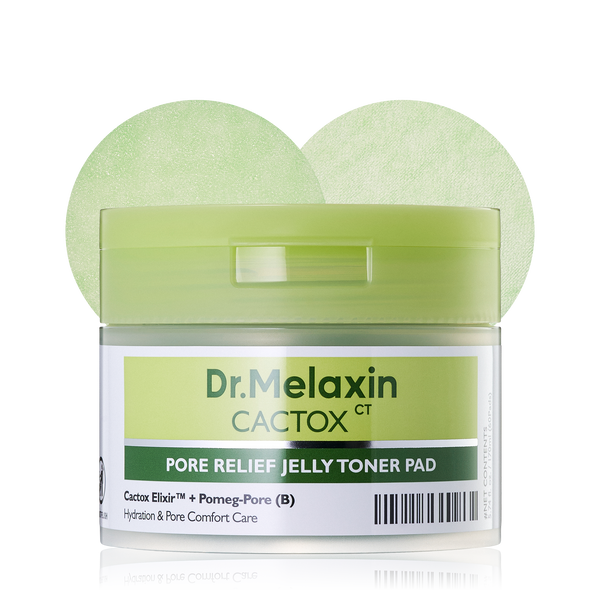 Cactox Pore Relief Jelly Toner 60 Pads - Dr.Melaxin.us