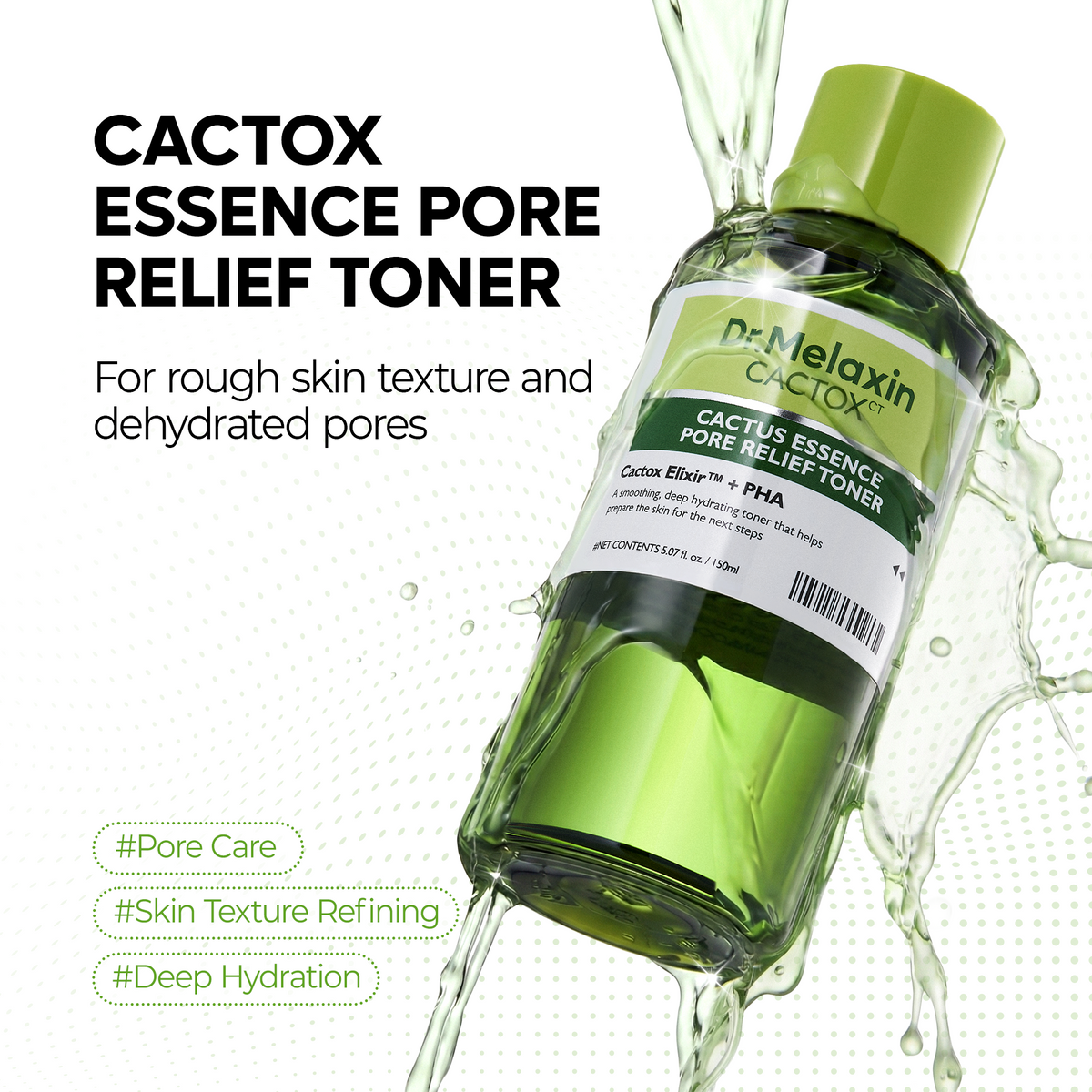 Cactox Essence Pore Relief Toner - Dr.Melaxin.us