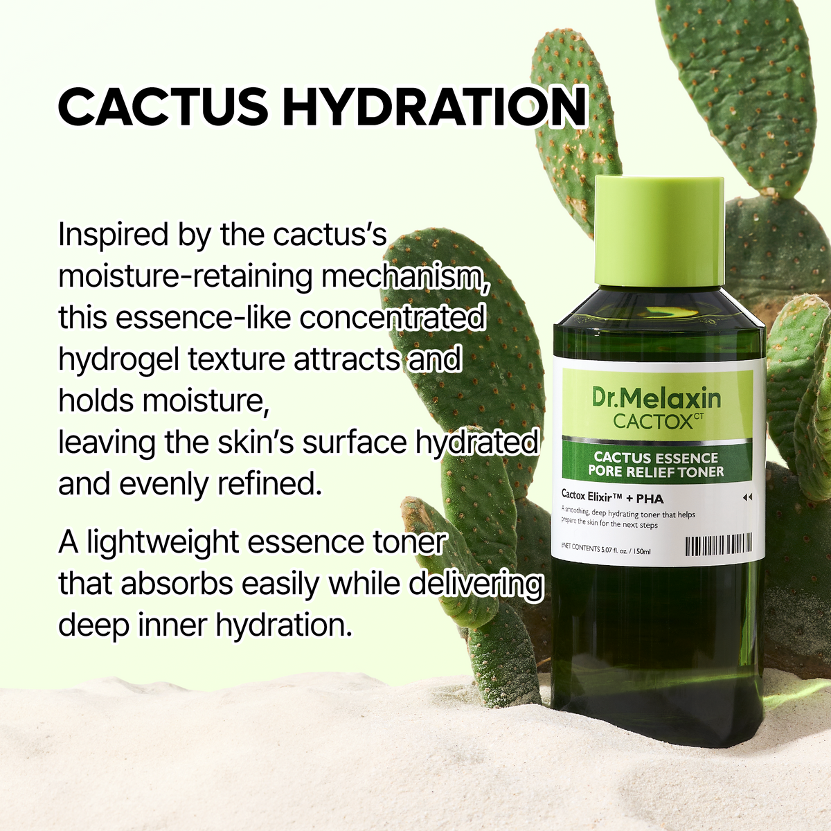 Cactox Essence Pore Relief Toner - Dr.Melaxin.us