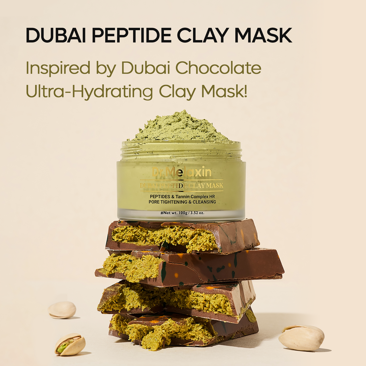 [$120 Free Gift] Dubai Peptide Clay Mask - Dr.Melaxin.us