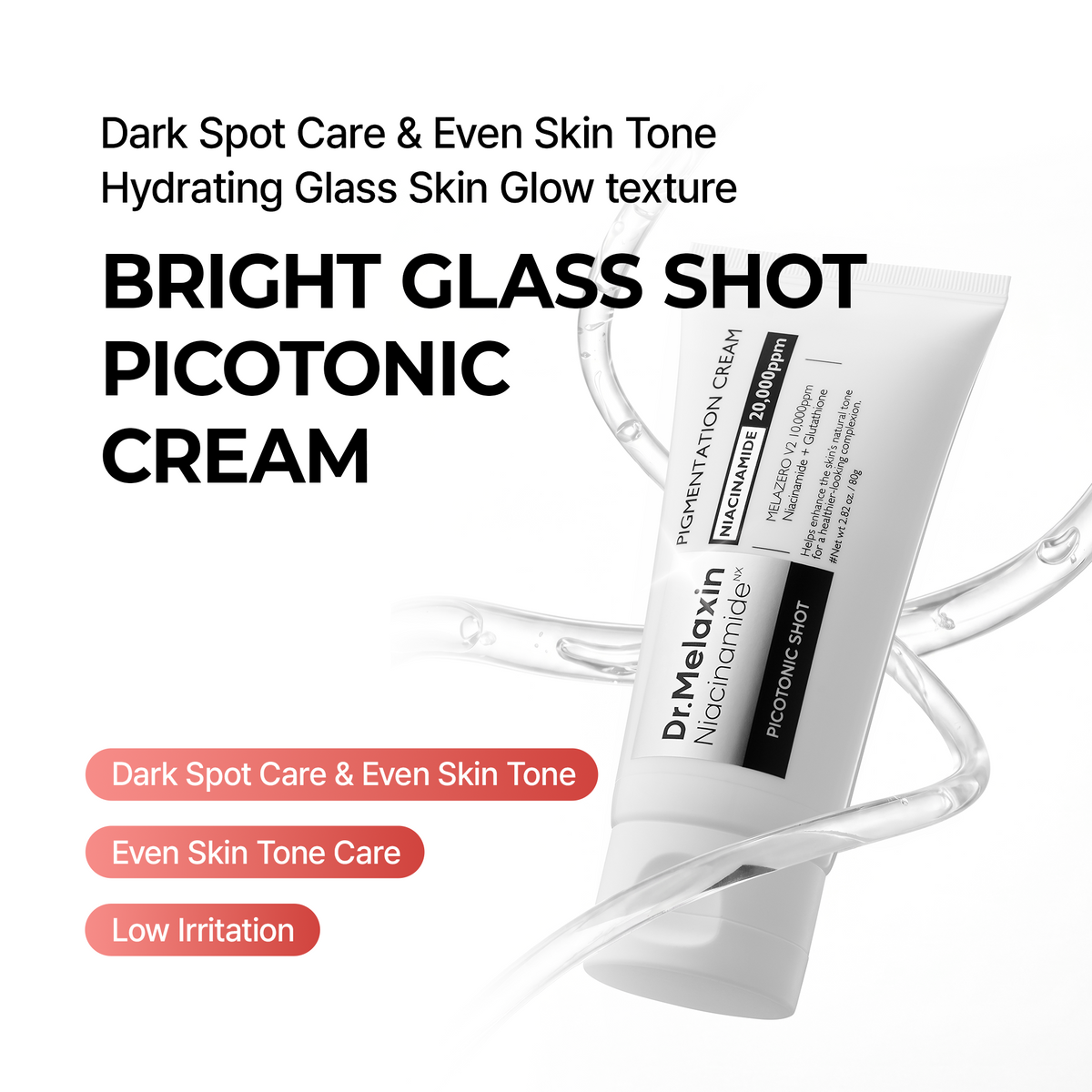 Niacinamide Picotonic Shot Pigmentation Cream - Dr.Melaxin.us