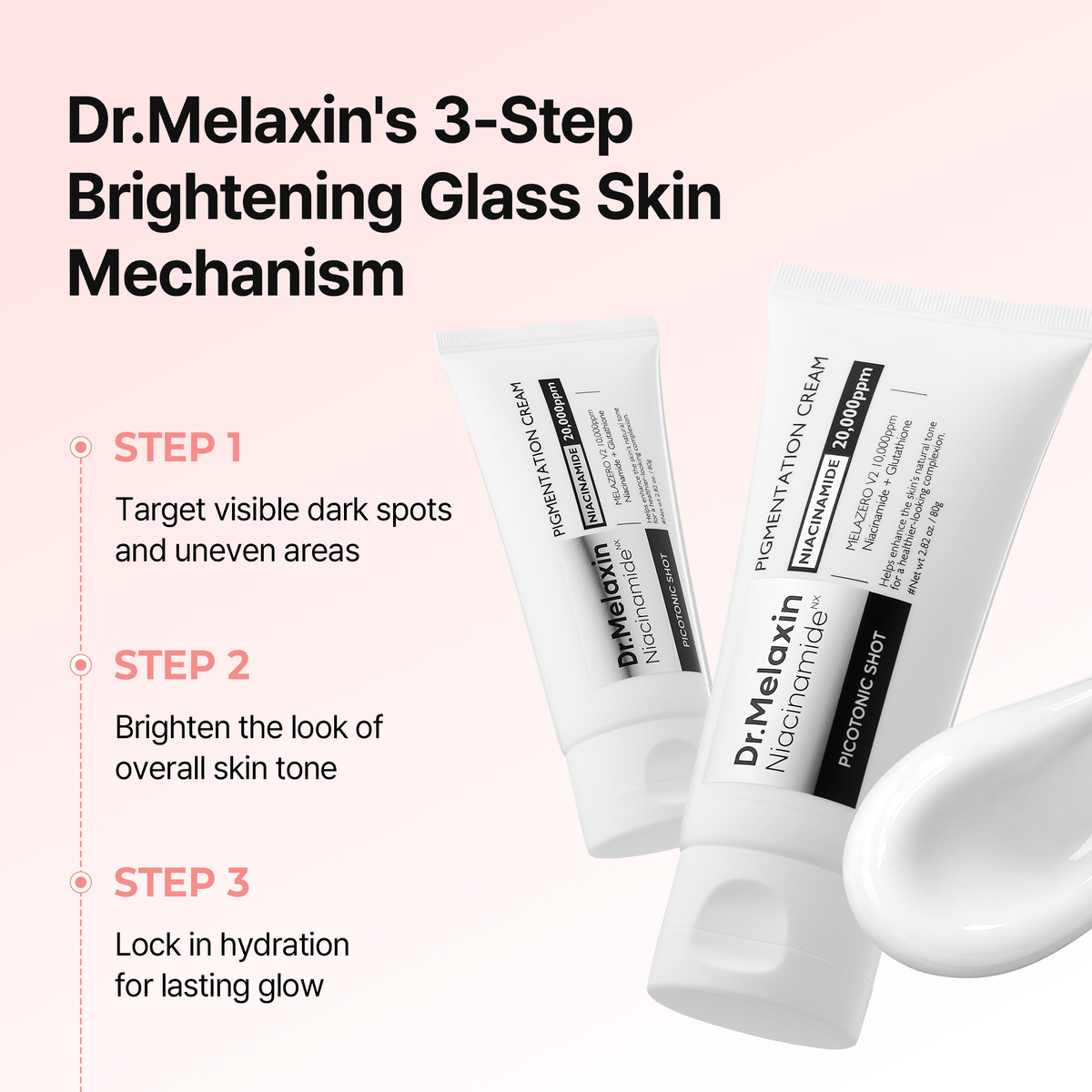 Niacinamide Picotonic Shot Pigmentation Cream - Dr.Melaxin.us