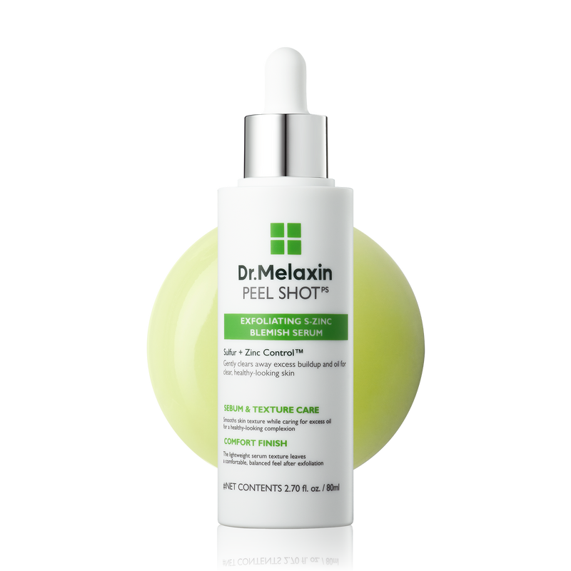 PEEL SHOT Exfoliating S-ZINC Blemish Serum - Dr.Melaxin.us