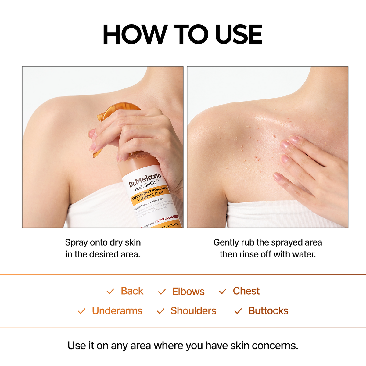 Body & Face Peel Shot Duo - Dr.Melaxin.us