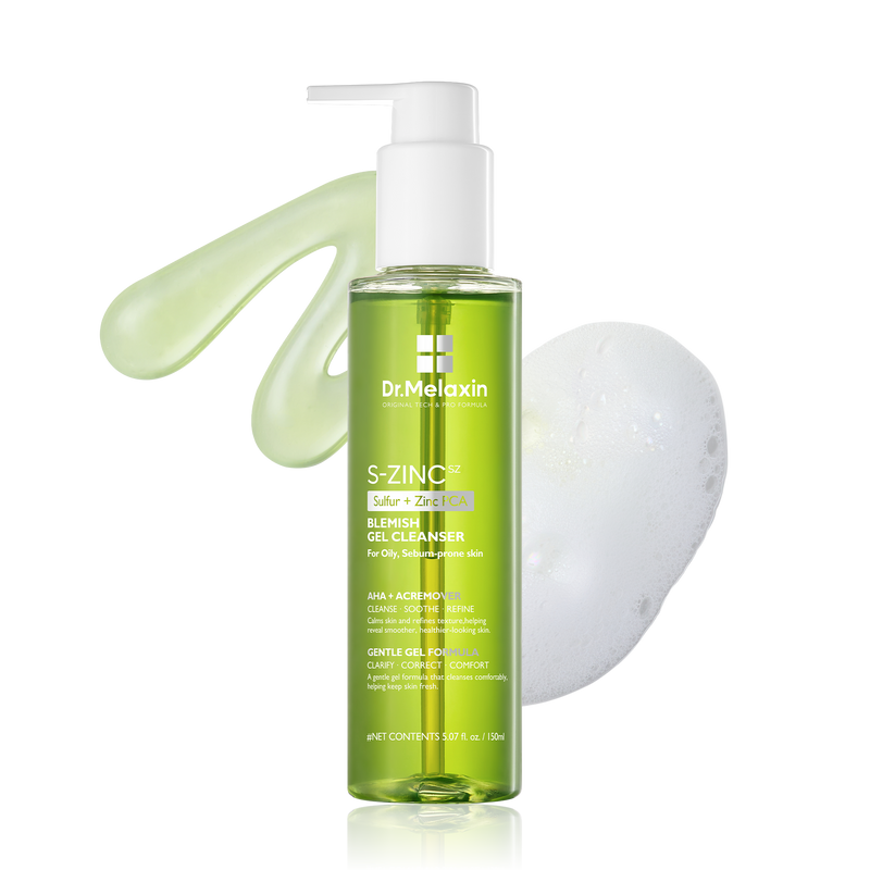 S-ZINC Blemish Gel Cleanser - Dr.Melaxin.us