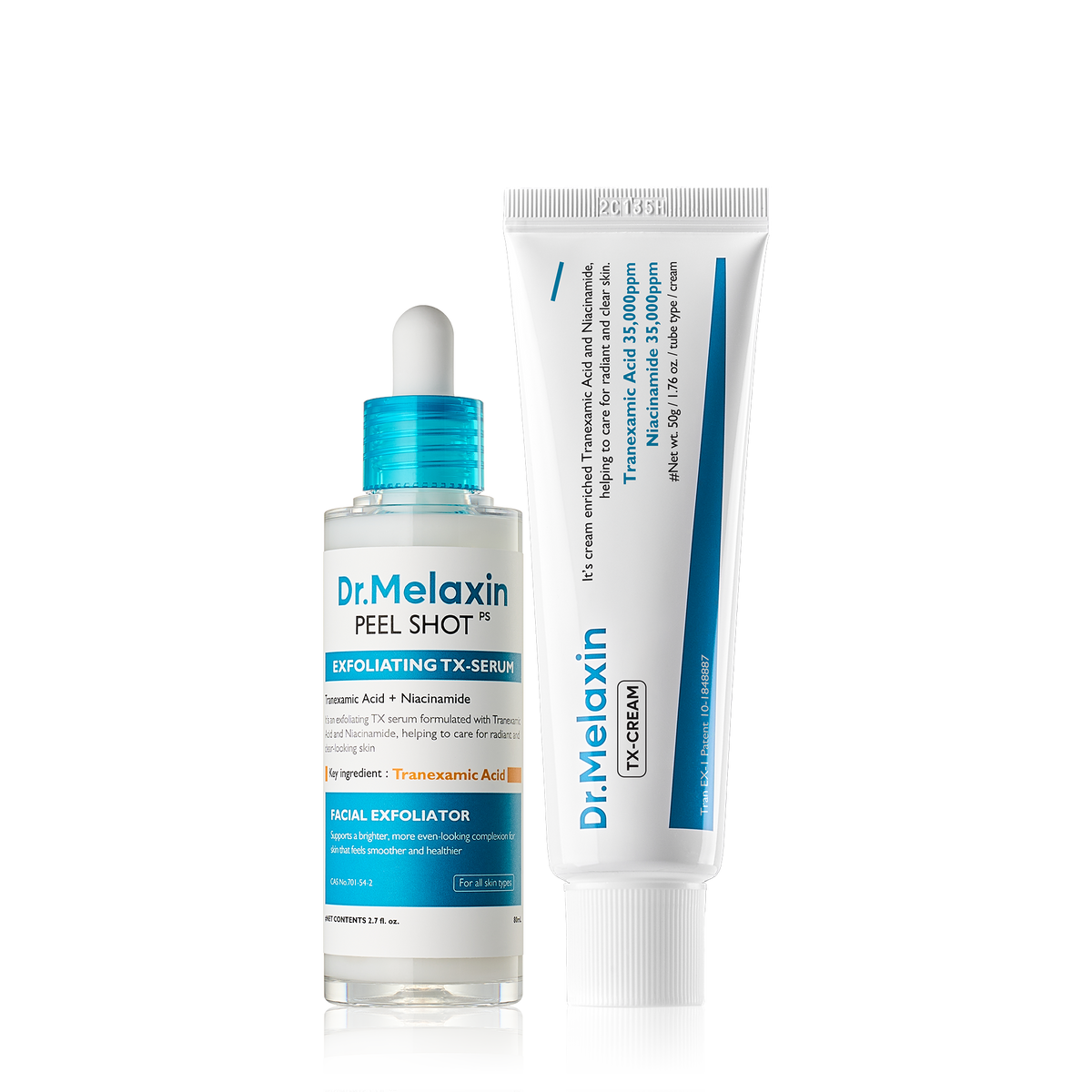 Dark Spot & Uneven Tone Peel Shot TX Duo - Dr.Melaxin.us