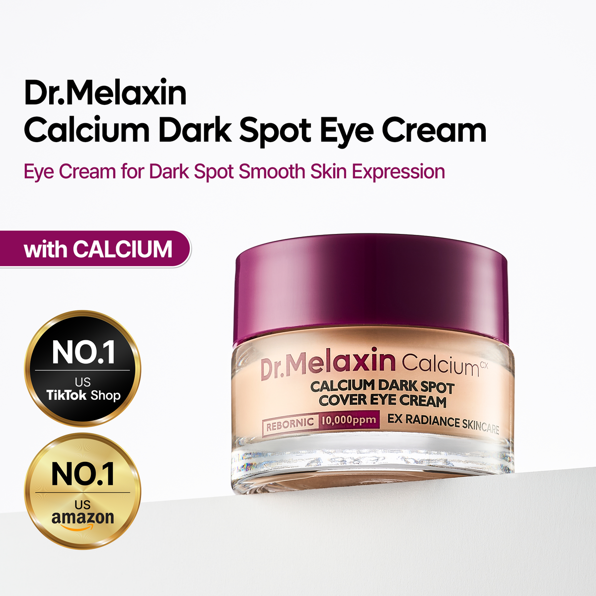 [😮 Dark Spots Under Your Eyes?] Cover & Care with Calcium — Dr.Melaxin Calcium Dark Spot Cover Eye Cream - Dr.Melaxin.us