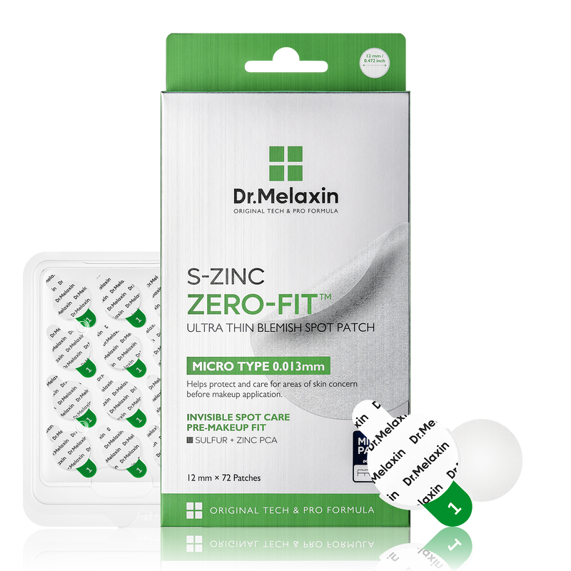 S-ZINC ZERO FIT Ultra Thin Blemish Spot Patch - Dr.Melaxin.us