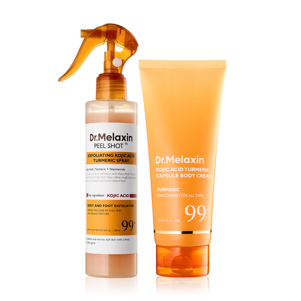 Kojic Acid Amber Face & Body Care Set - Dr.Melaxin.us