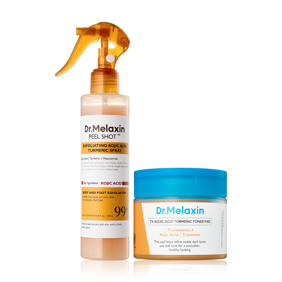 Kojic Acid Amber Face & Body Care Set - Dr.Melaxin.us