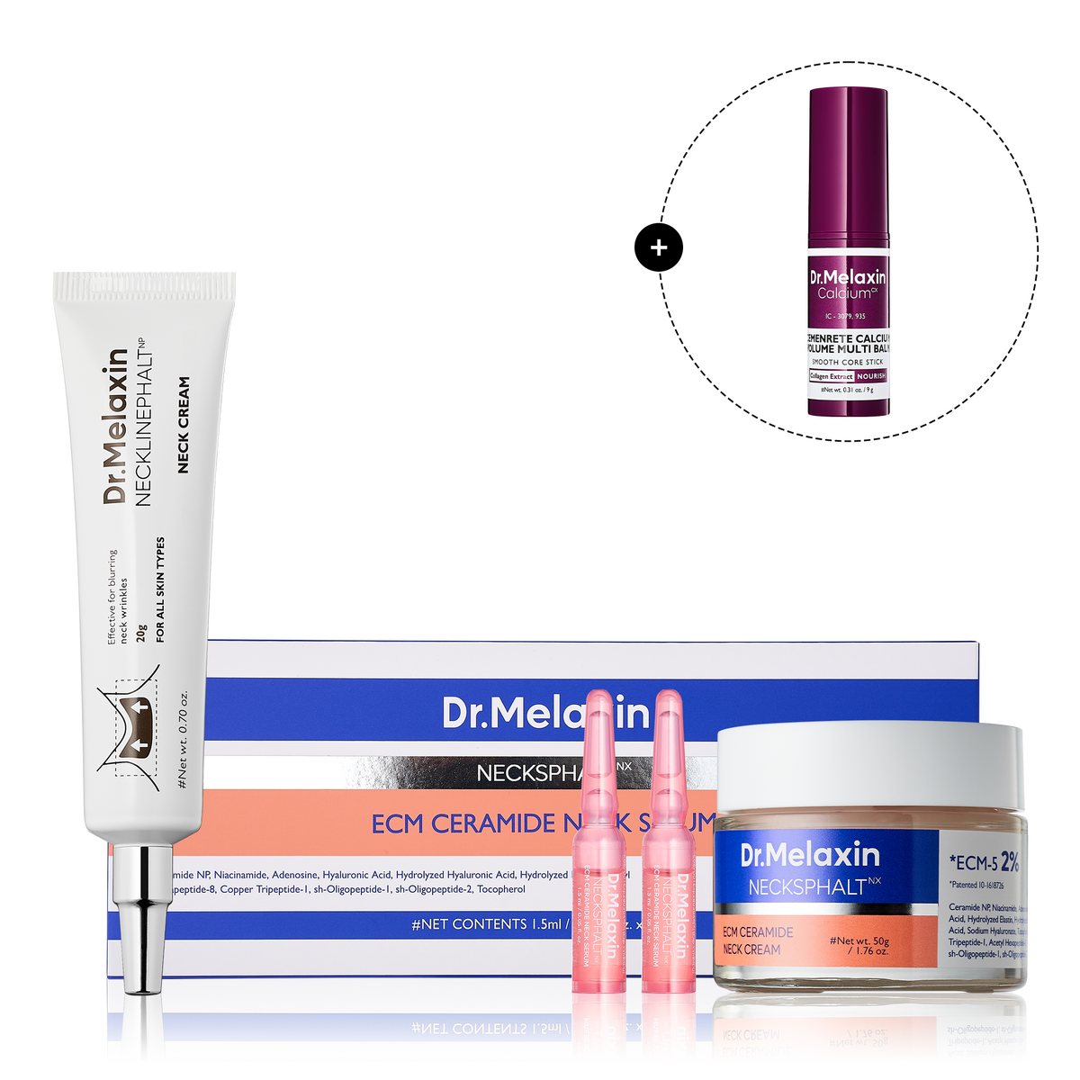 [Dr.Melaxin Exclusive] 3-Minute Neck & Face Anti-Aging Ritual Set - Dr.Melaxin.us