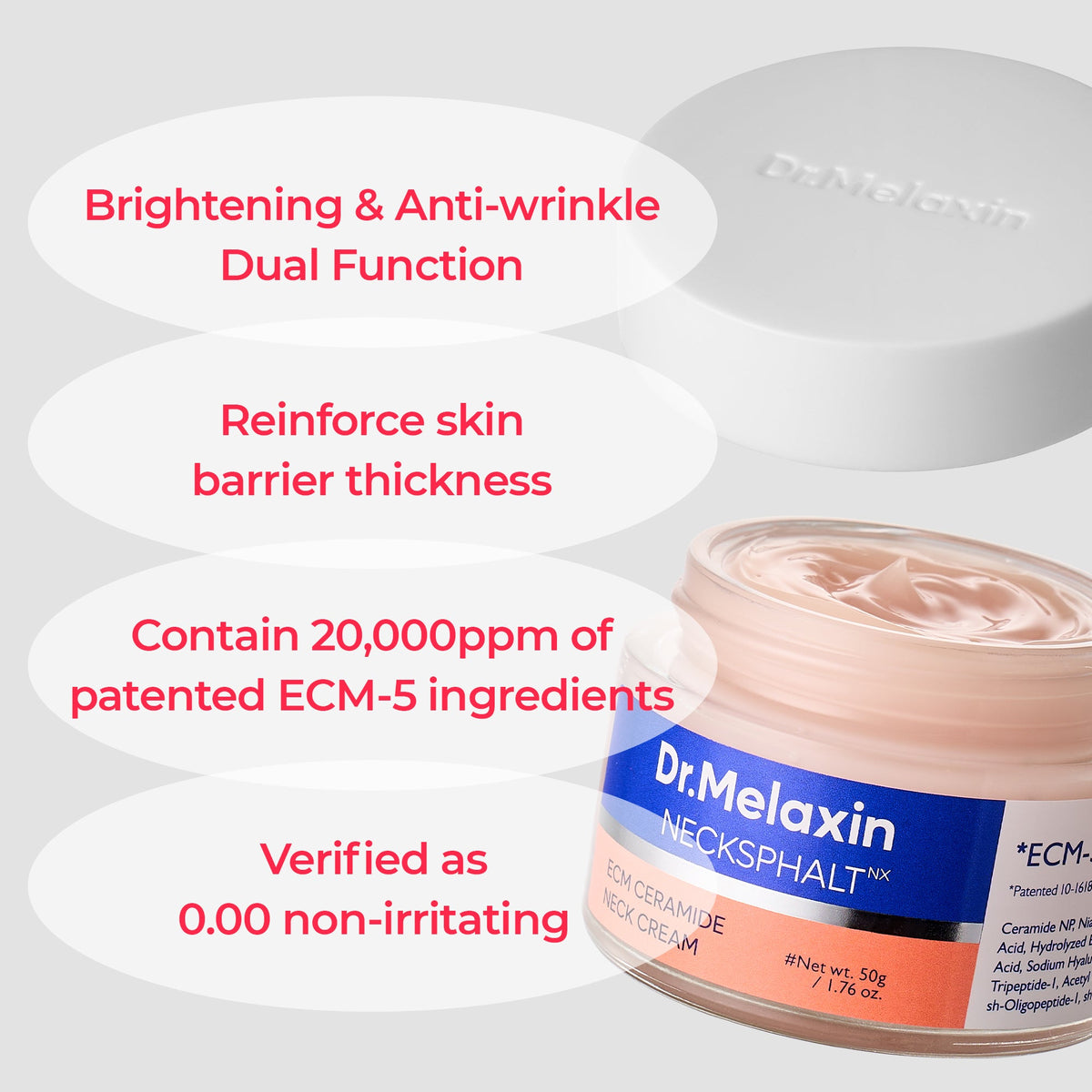Necksphalt ECM Neck Barrier Cream - Dr.Melaxin.us